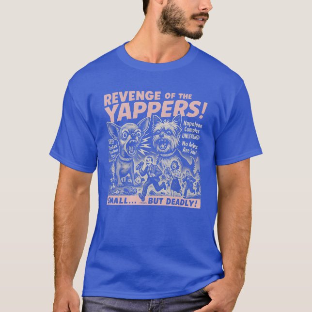 Yapper Revengeiny Dog Movie Poster Halloween boy T-Shirt (Front)