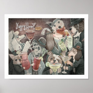 Yappy Hour Print