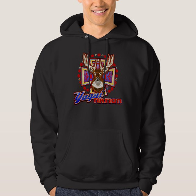 yaqui deer design nation hoody (Front)