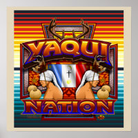 Yaqui Nation Deer Dancer art poster
