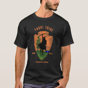 Yaqui Tribe Native Mexican Indian Proud Retro Arro T-Shirt