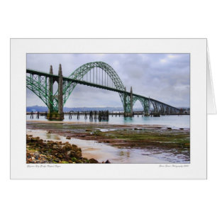 Yaquina Bay Bridge Card