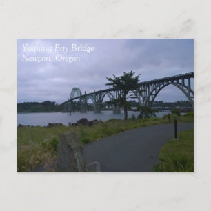 Yaquina Bay Bridge, Newport, Oregon Postcard