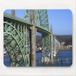 Yaquina Bay Bridge spanning the Yaquina Bay Mouse Pad