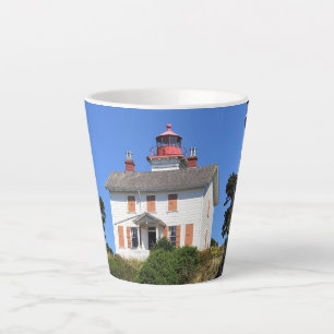 Yaquina Bay Lighthouse, Newport, Oregon Latte Mug