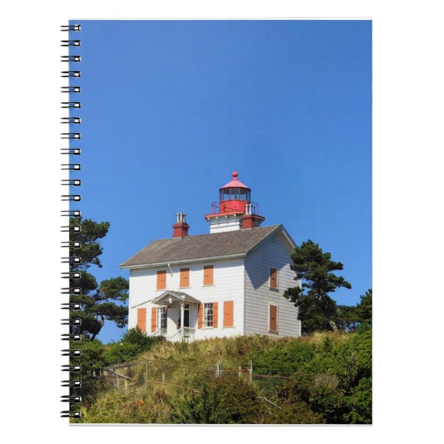 Yaquina Bay Lighthouse, Newport, Oregon Notebook (Front)