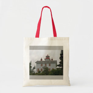 Yaquina Bay Lighthouse, OR Tote Bag