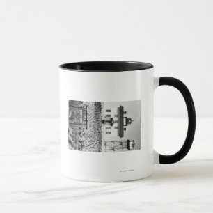Yaquina Bay Lighthouse PhotographYaquina, OR Mug