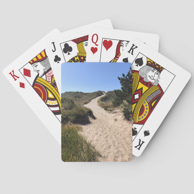 Yaquina Bay State Recreation Site, Newport, Oregon Playing Cards (Back)