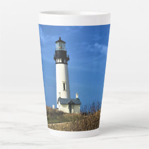 Yaquina Head Lighthouse, Newport, Oregon Latte Mug