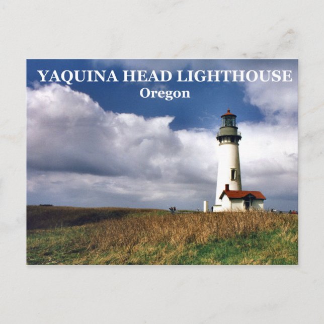 Yaquina Head Lighthouse, Oregon Postcard (Front)