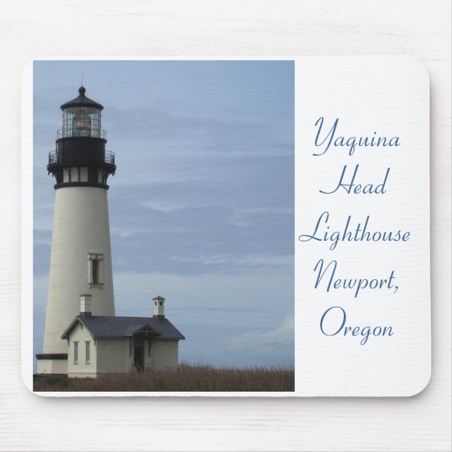 Yaquina Head Lighthouse, Yaquina Head Lighthous... Mouse Pad (Front)