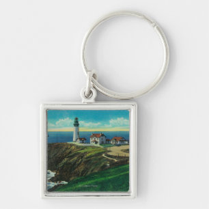 Yaquina Lighthouse and Yaquina HeadYaquina, OR Key Ring