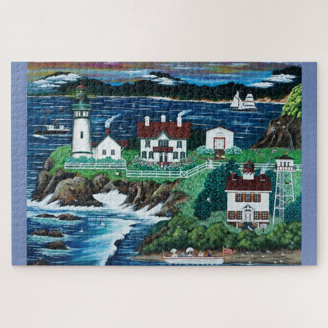 Yaquina Lighthouse Puzzle (Horizontal)