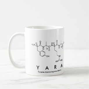 Yara peptide name mug