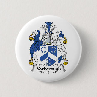 Yarborough Family Crest 6 Cm Round Badge