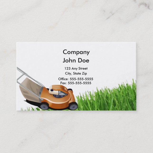 Yard Buddy Business Card (Front)