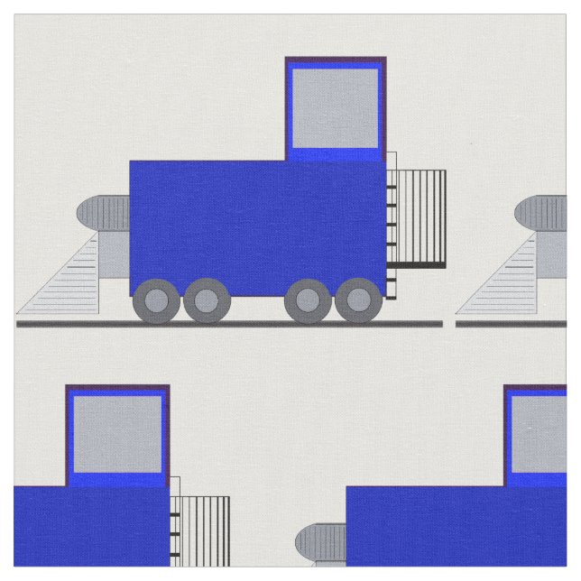 Yard Diesel  Fabric (Close Up)