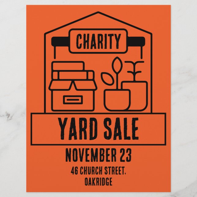 Yard Sale Flyer (Front)