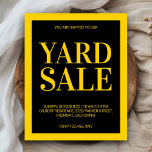 Yard Sale Flyer<br><div class="desc">Promotional Yard Sale Flyer. Customise it with your own text and spread the word.</div>