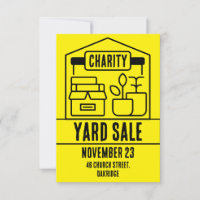Yard Sale Invitation