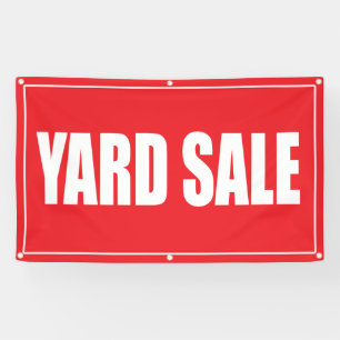 Yard Sale Outdoor 3x5 Banner