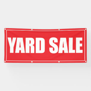 Yard Sale Outdoor Banner