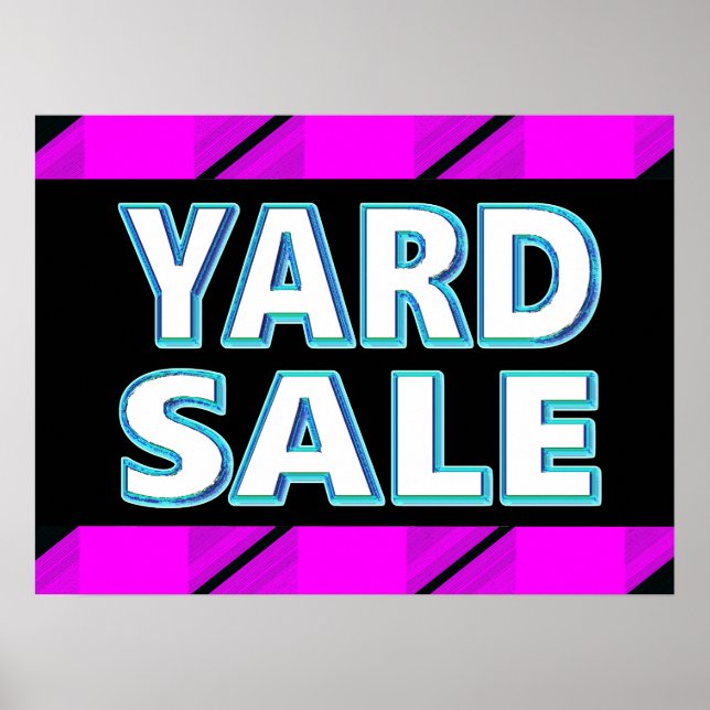 Yard Sale Poster (Front)