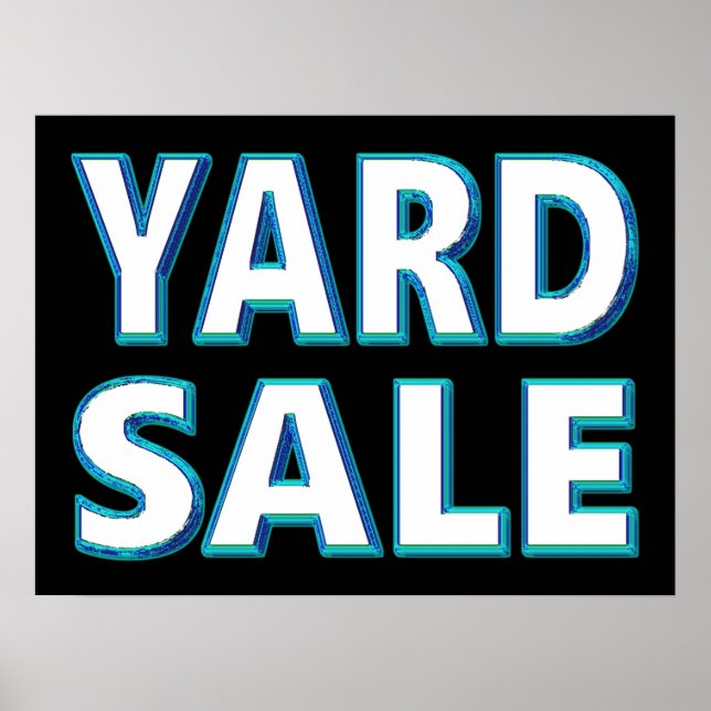 Yard Sale Poster (Front)
