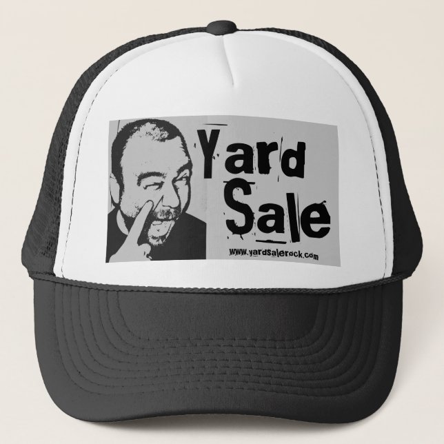 Yard Sale Trucker Hat (Front)