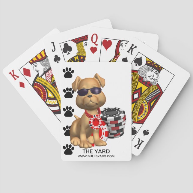 Yard Scooter Playing Cards (Back)