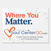 Yard Sign — Where You Matter