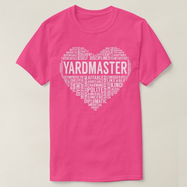 Yardmaster Heart T-Shirt (Design Front)