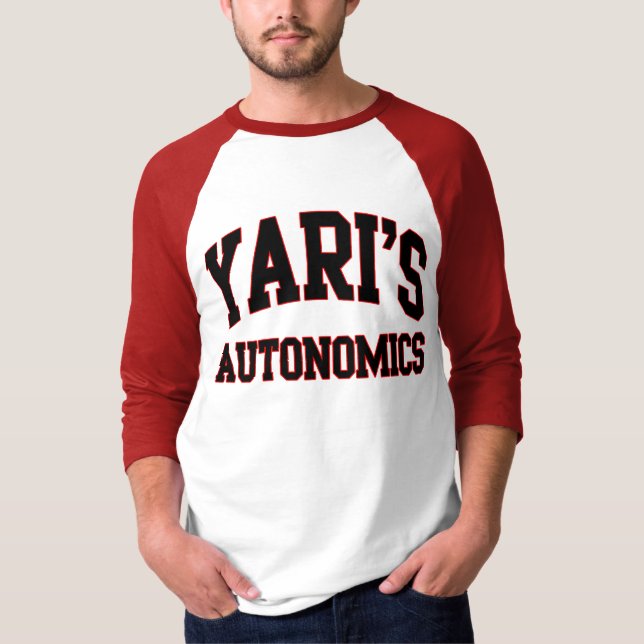 Yari's Autonomics softball team t shirt (Front)