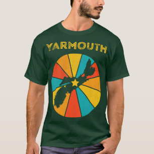 Yarmouth Nova Scotia Canada Vintage Distressed Sou T-Shirt