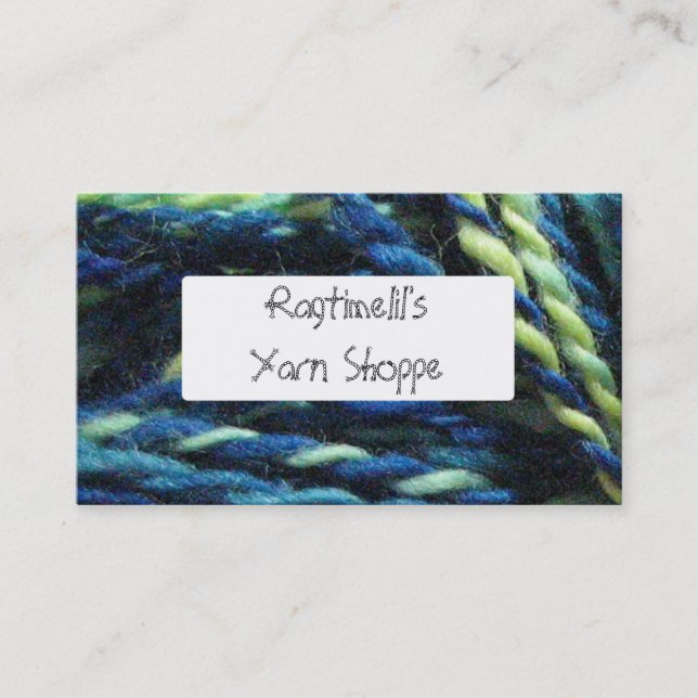 Yarn Business Card (Front)