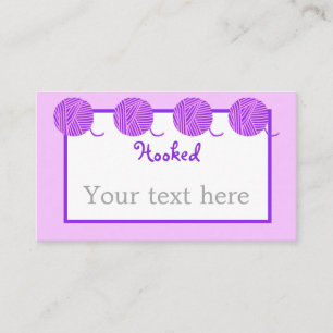 Yarn Crochet/Knit Business Card