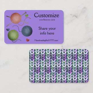 Yarn/Crochet/Knitting Business Cards