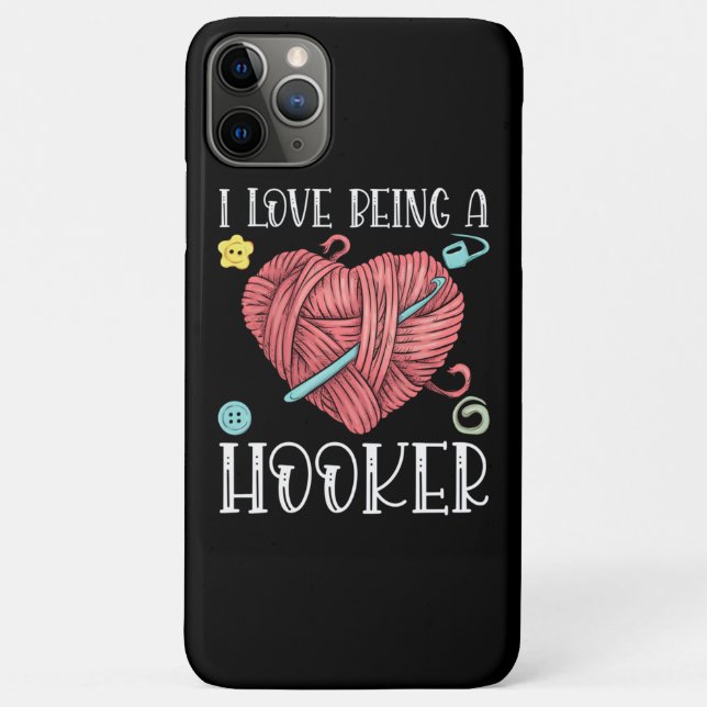 Yarn Crocheting Knitting Day Case-Mate iPhone Case (Back)