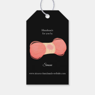 Yarn knitting crochet crafting wool handmade gift tags