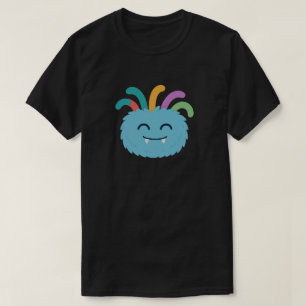 Yarnaby the Fuzzy Monster – Cute Rainbow Tentacle  T-Shirt