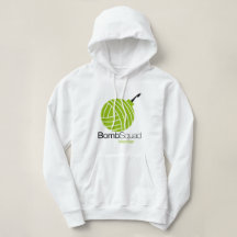 Yarnbombers BombSquad Ladies Hoodie