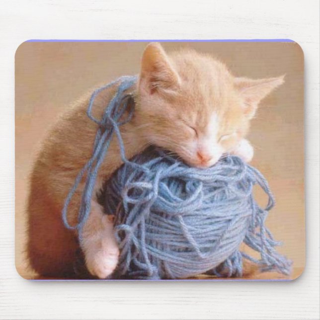 yarnkitty mouse pad (Front)