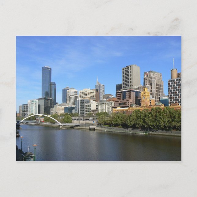 Yarra Skyline Postcard (Front)