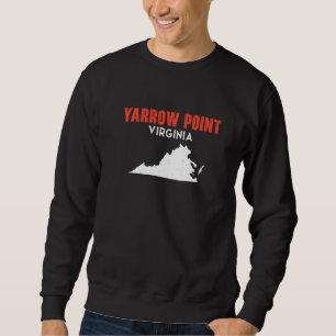 Yarrow Point Washington USA State America Travel W Sweatshirt