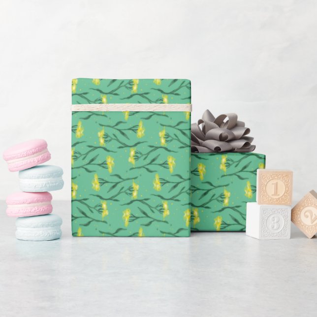 Yarrow Wrapping Paper (Baby Shower)