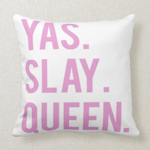 Yas Slay Queen Print 2 Cushion