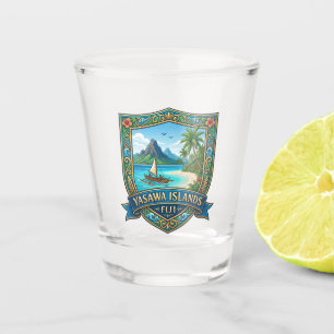 Yasawa Islands Fiji Shot Glass