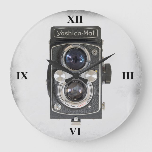 Yashica-Mat Large Clock (Front)