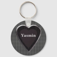 Yasmin Stole My Heart Keychain